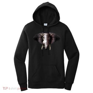 Elephant Tusks Wildlife Women's Hoodie