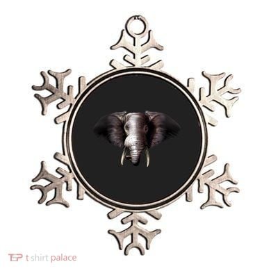 Elephant Tusks Wildlife Ornament