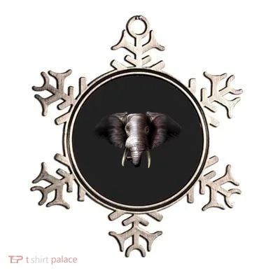 Elephant Tusks Wildlife Ornament