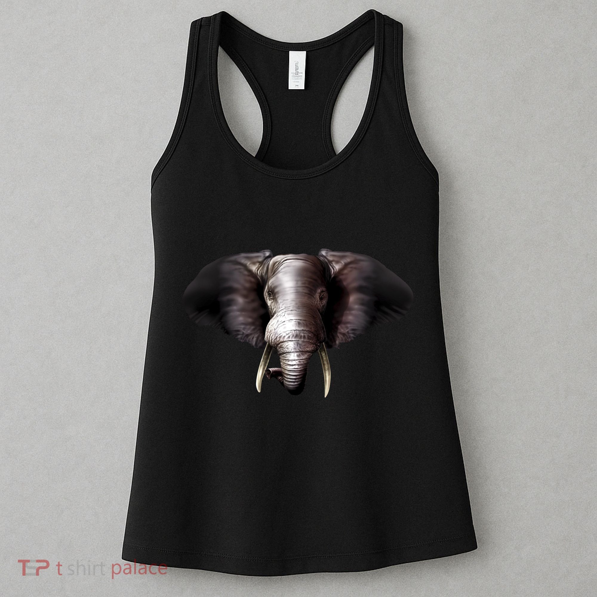 Elephant Tusks Wildlife Women's Tank Top