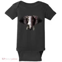 Elephant Tusks Wildlife Baby Bodysuit thumb 0