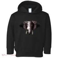 Elephant Tusks Wildlife Toddler Hoodie thumb 0