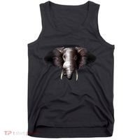 Elephant Tusks Wildlife Tank Top thumb 0