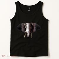 Elephant Tusks Wildlife Tank Top thumb 2