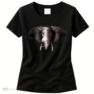 Elephant Tusks Wildlife Women's T-Shirt