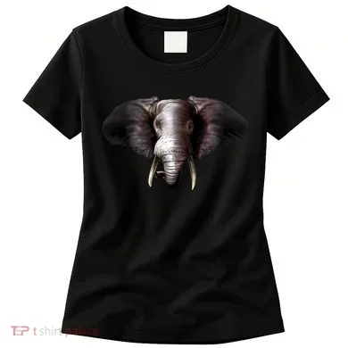 Elephant Tusks Wildlife Women's T-Shirt