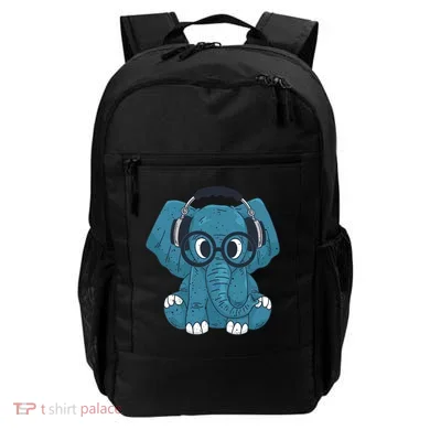 Elephant With Glasses  Backpack
