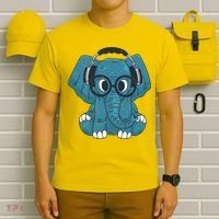 Elephant With Glasses  T-Shirt thumb 6