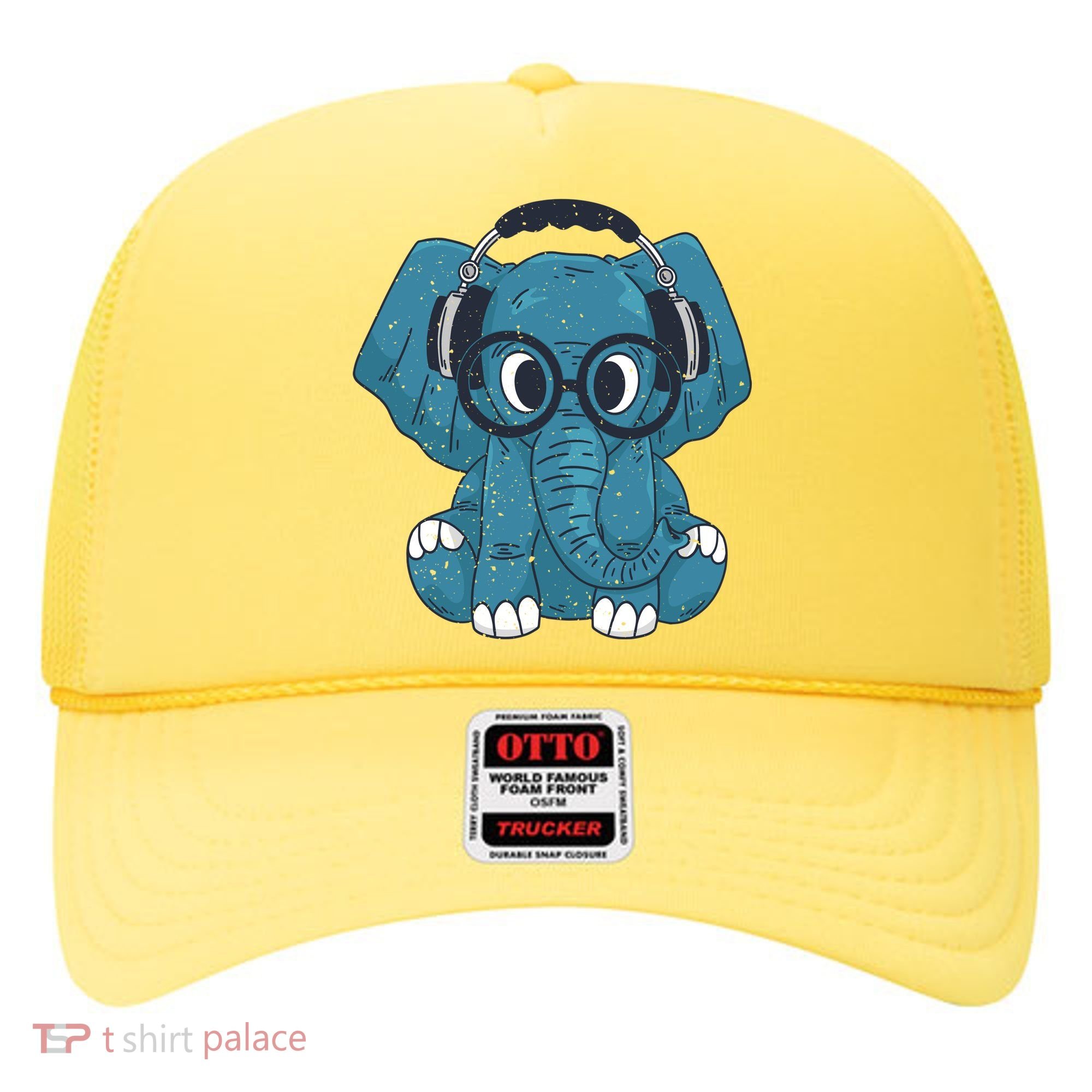 Elephant With Glasses  Hat