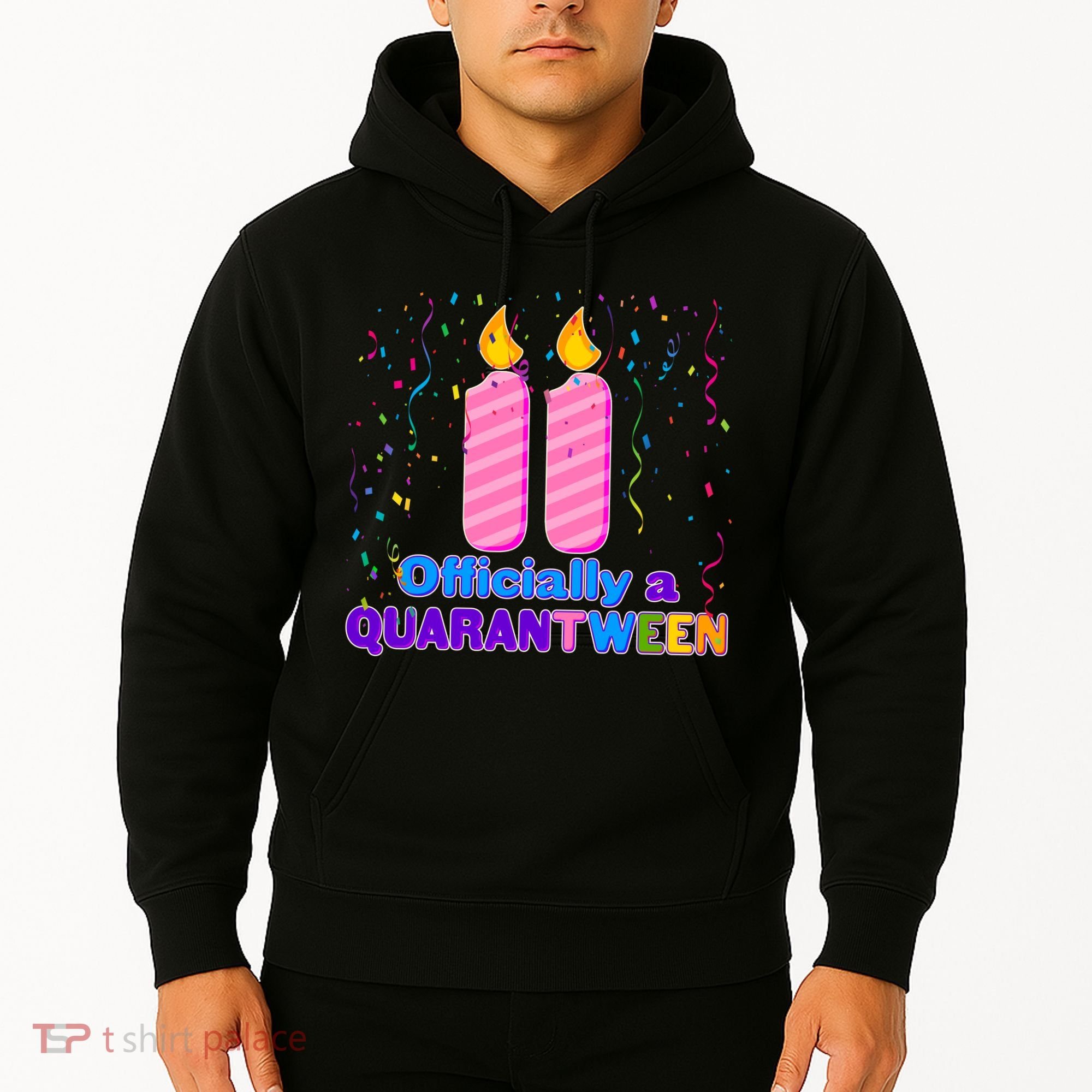 Eleven Officially A Quarantween Birthday Hoodie