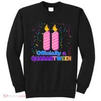 Eleven Officially A Quarantween Birthday Sweatshirt thumb 0