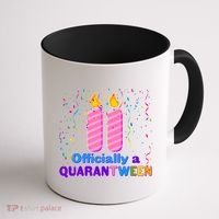 Eleven Officially A Quarantween Birthday Coffee Mug thumb 1