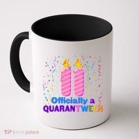 Eleven Officially A Quarantween Birthday Coffee Mug thumb 0