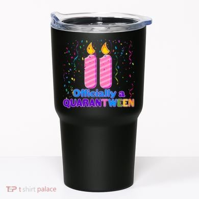 Eleven Officially A Quarantween Birthday Tumbler