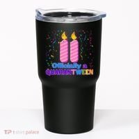 Eleven Officially A Quarantween Birthday Tumbler thumb 0