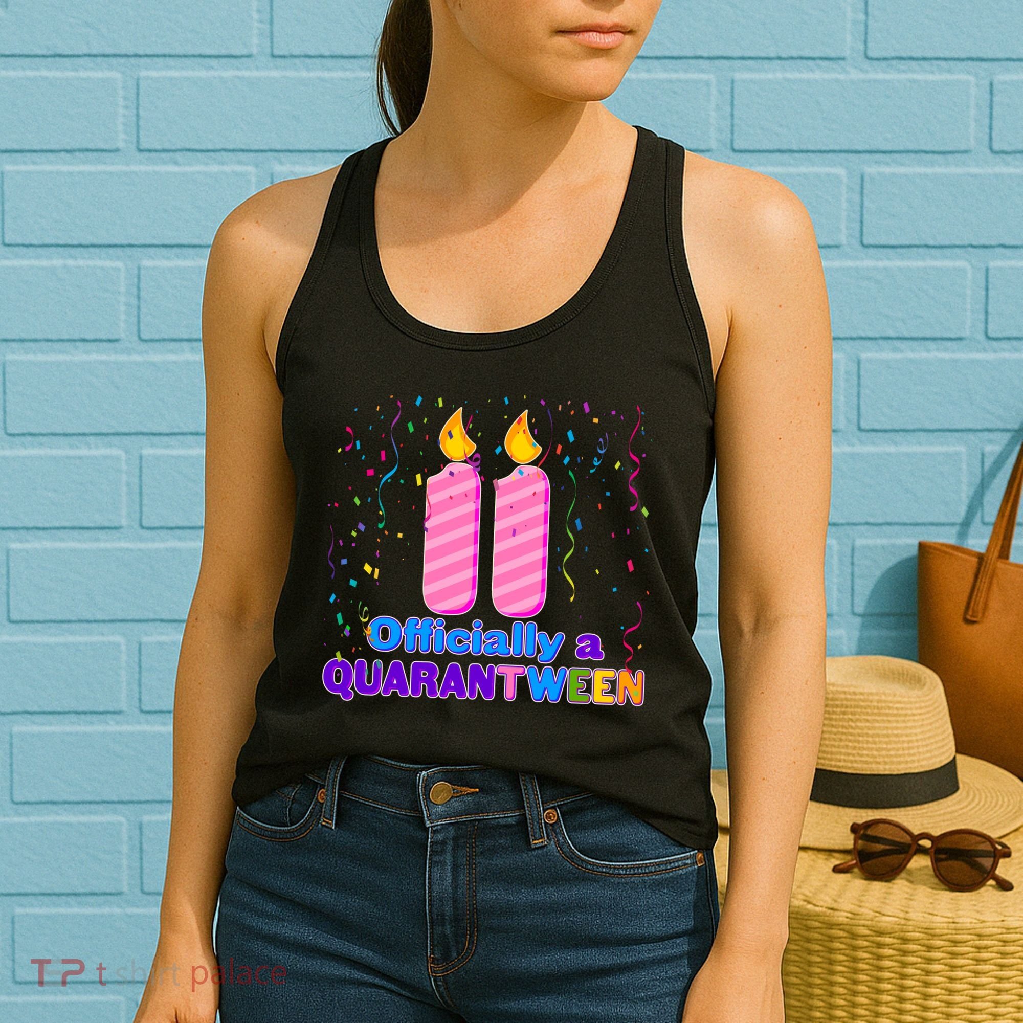 Eleven Officially A Quarantween Birthday Women's Tank Top