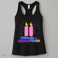 Eleven Officially A Quarantween Birthday Women's Tank Top thumb 3
