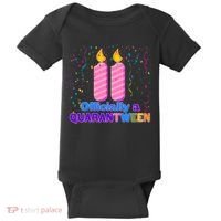 Eleven Officially A Quarantween Birthday Baby Bodysuit thumb 0