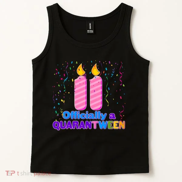 Eleven Officially A Quarantween Birthday Tank Top