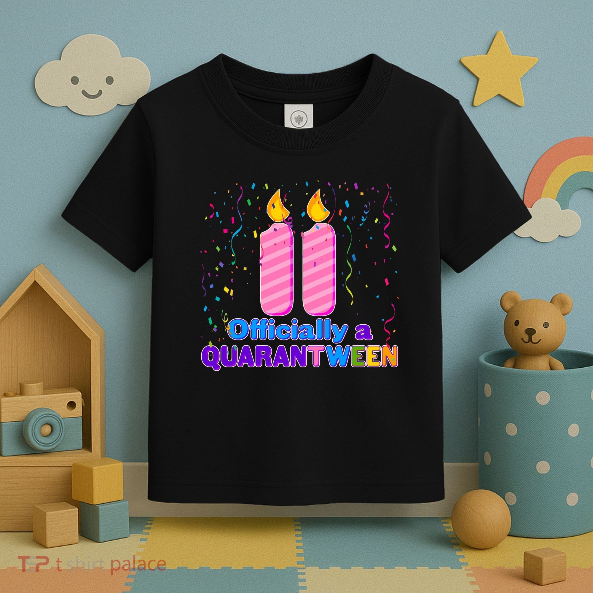 Eleven Officially A Quarantween Birthday Toddler T-Shirt