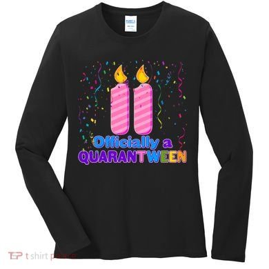 Eleven Officially A Quarantween Birthday Women's Long Sleeve Shirt