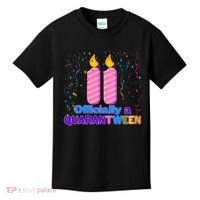 Eleven Officially A Quarantween Birthday Kids T-Shirt thumb 0