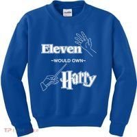 Eleven Would Own Harry Kids Sweatshirt thumb 0