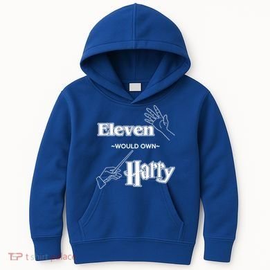 Eleven Would Own Harry Kids Hoodie