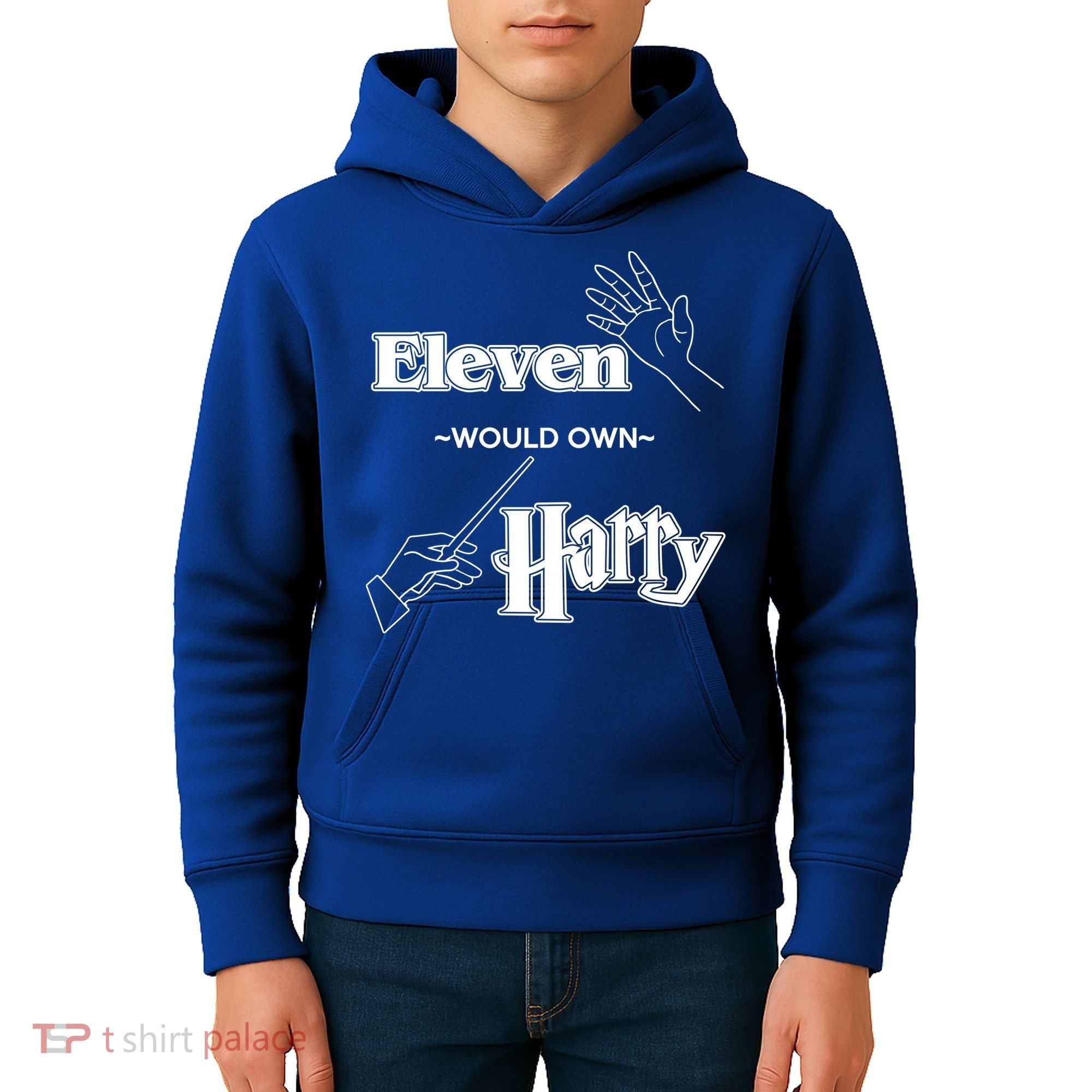 Eleven Would Own Harry Kids Hoodie