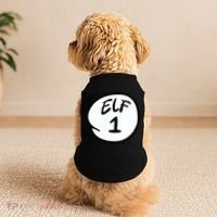 Elf 1 2 3 4 5 Custom Number Personalize Doggie Tank thumb 2