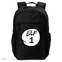 Elf 1 2 3 4 5 Custom Number Personalize Backpack thumb 0