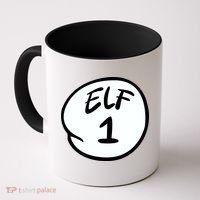Elf 1 2 3 4 5 Custom Number Personalize Coffee Mug thumb 0