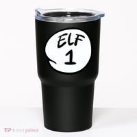 Elf 1 2 3 4 5 Custom Number Personalize Tumbler thumb 0