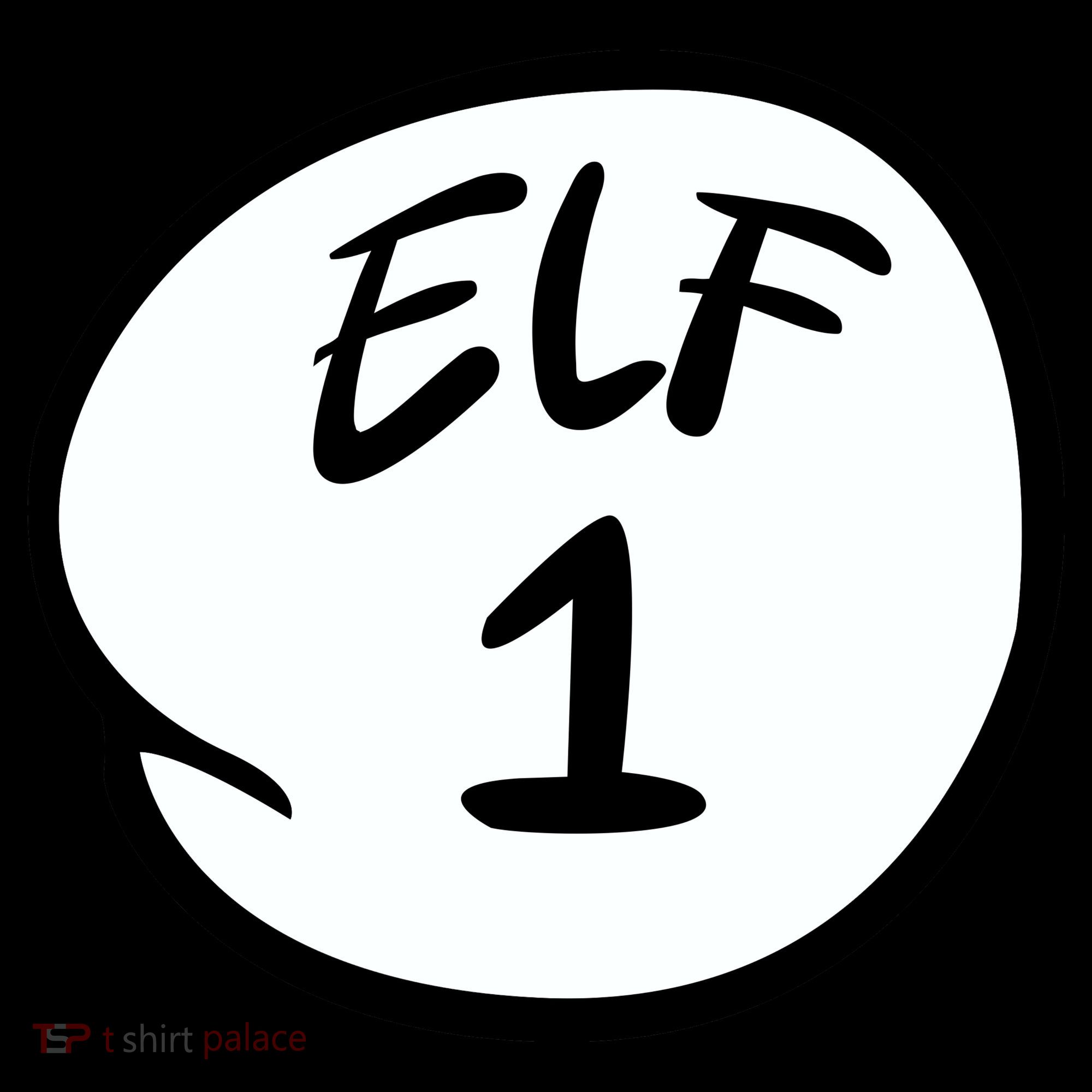 Elf 1 2 3 4 5 Custom Number Personalize Visor