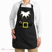 Elf Costume With Candy Cane Apron thumb 2