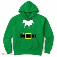 Elf Costume With Candy Cane Hoodie thumb 0