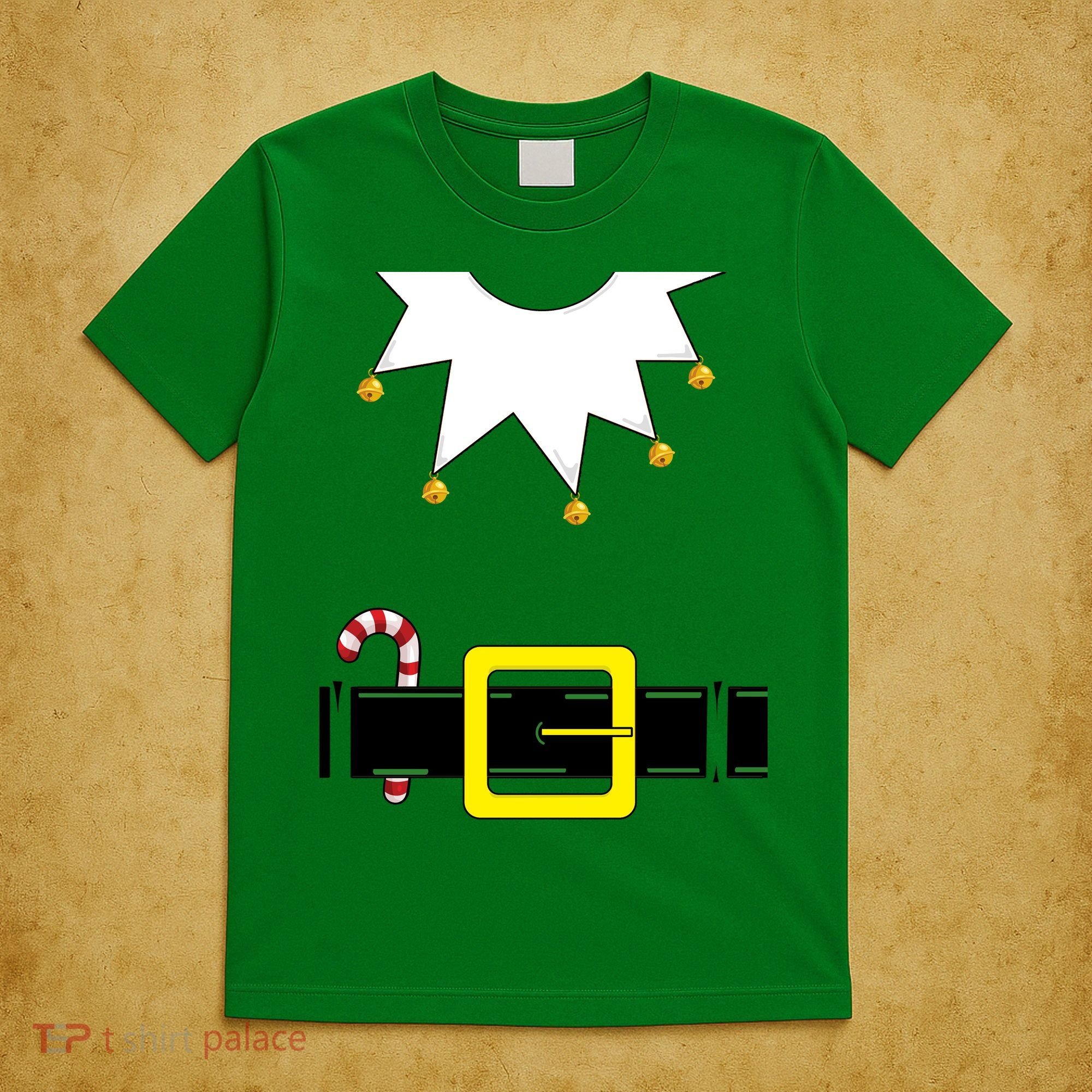 Elf Costume With Candy Cane T-Shirt