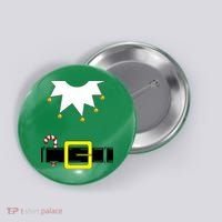 Elf Costume With Candy Cane Button thumb 0