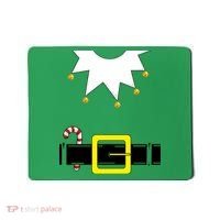Elf Costume With Candy Cane Mousepad thumb 0