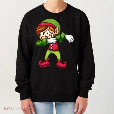 Elf Dabbing Women's Sweatshirt