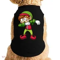 Elf Dabbing Doggie Tank thumb 0