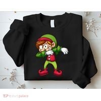 Elf Dabbing Sweatshirt thumb 2