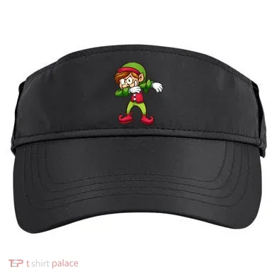 Elf Dabbing Adult Drive Performance Visor
