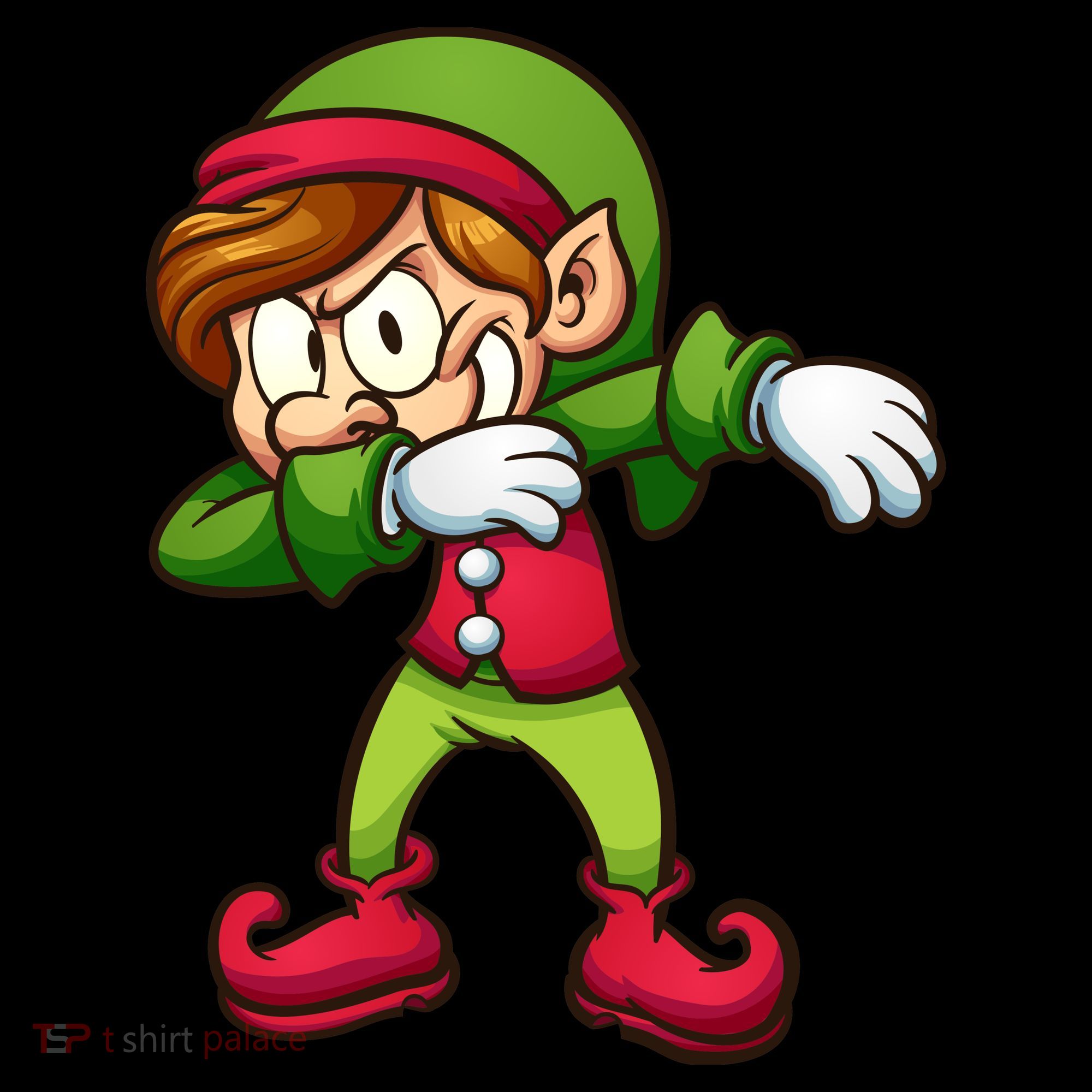 Elf Dabbing Bucket Hat