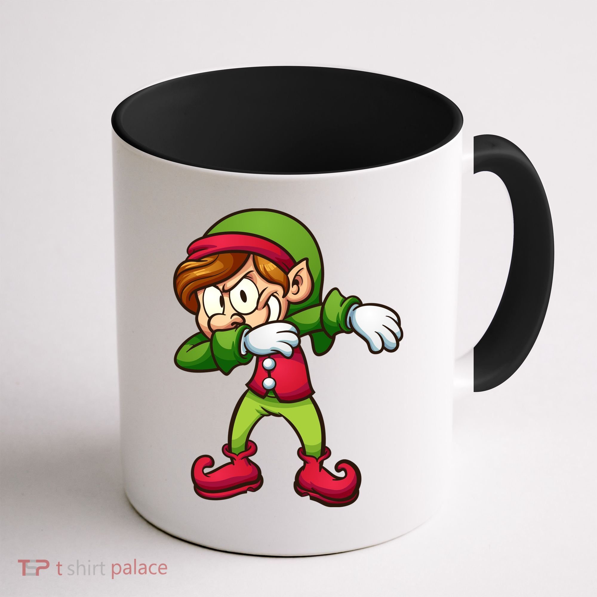 Elf Dabbing Coffee Mug