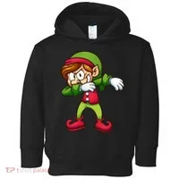 Elf Dabbing Toddler Hoodie thumb 0