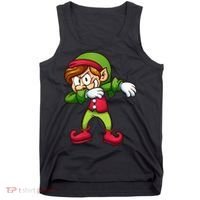 Elf Dabbing Tank Top thumb 0