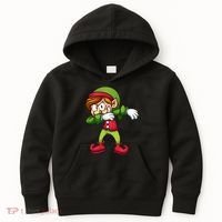 Elf Dabbing Kids Hoodie thumb 0