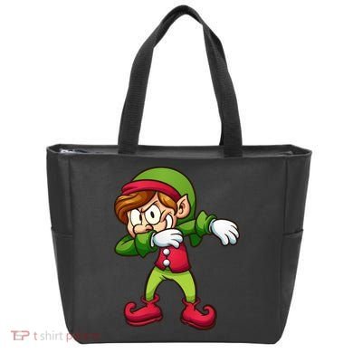 Elf Dabbing Tote Bag