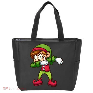 Elf Dabbing Tote Bag